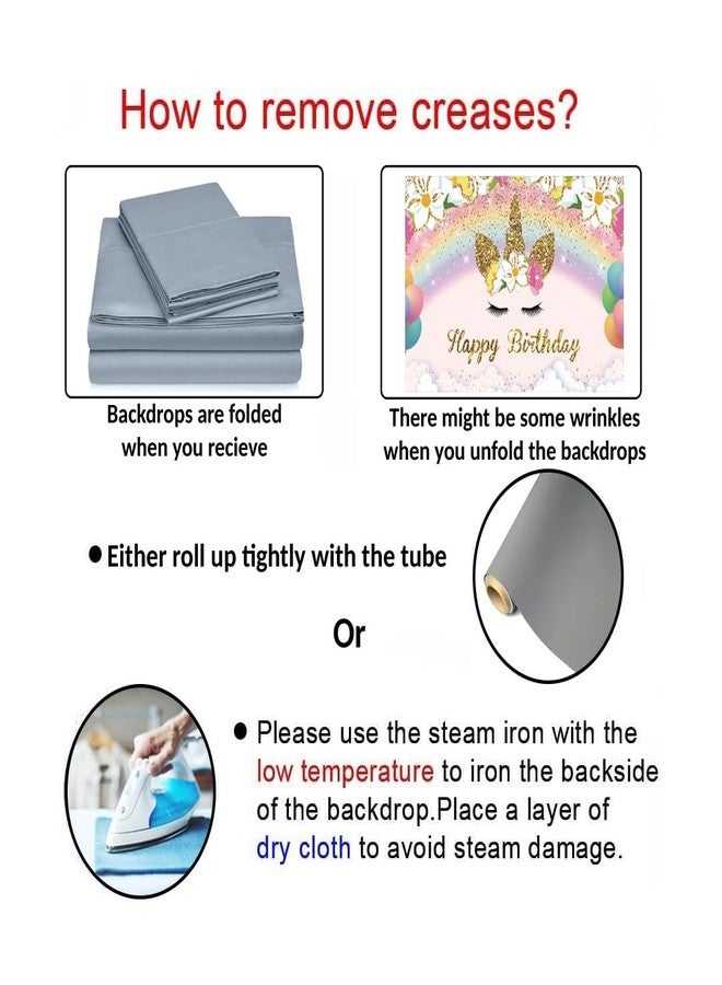 ثيم ماي بارتي مجموعة زينة عيد ميلاد بطابع وحيد القرن من ثيم ماي بارتي - Image 4